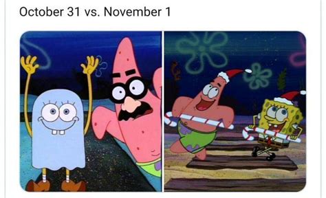 meme | October 31st vs. November 1st | Know Your Meme