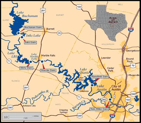 Highland Lakes State Park Map