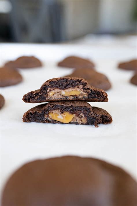 Chocolate Caramel Cookies - Cookies for Days