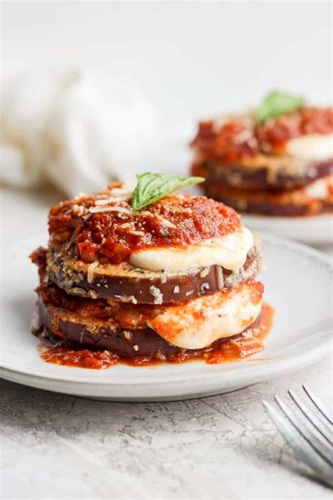 The Best Eggplant Parmesan (Vegetarian!) - Fit Foodie Finds | Eggplant ...