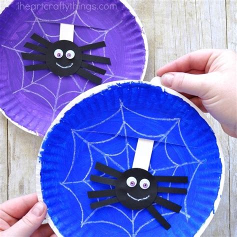 Simple And Playful Spider Web Craft - I Heart Crafty Things