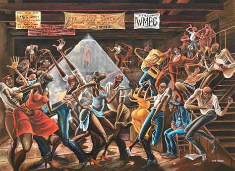 Why Ernie Barnes' 'Sugar Shack' has museum-goers lined up in L.A. - Los Angeles Times