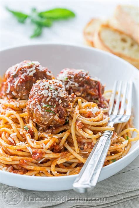 Spaghetti and Meatballs Recipe, Italian Spaghetti and Meatballs