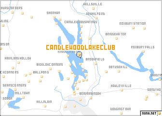 Candlewood Lake Club (United States - USA) map - nona.net