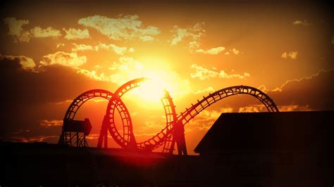 Roller Coaster Wallpaper (61+ pictures) - WallpaperSet