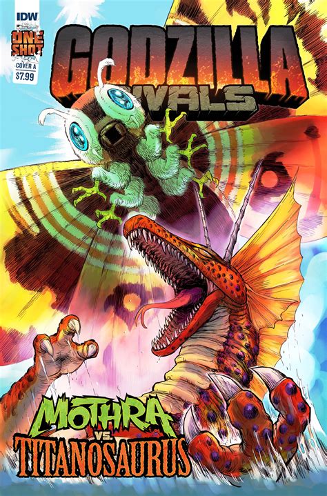 DEC221398 - GODZILLA RIVALS MOTHRA VS TITANOSAURUS CVR A WIND (MR ...