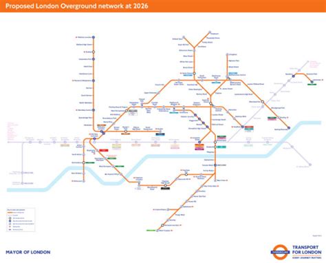 New London Overground Map includes the Barking Extension