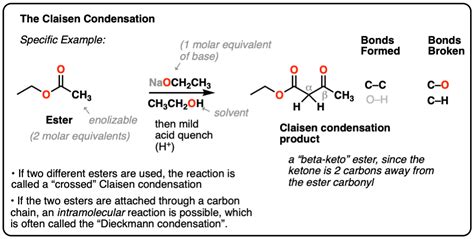 Condensation Reaction Mechanism