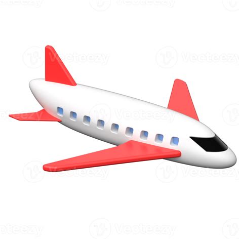 3D Aeroplane Icon 44428213 PNG