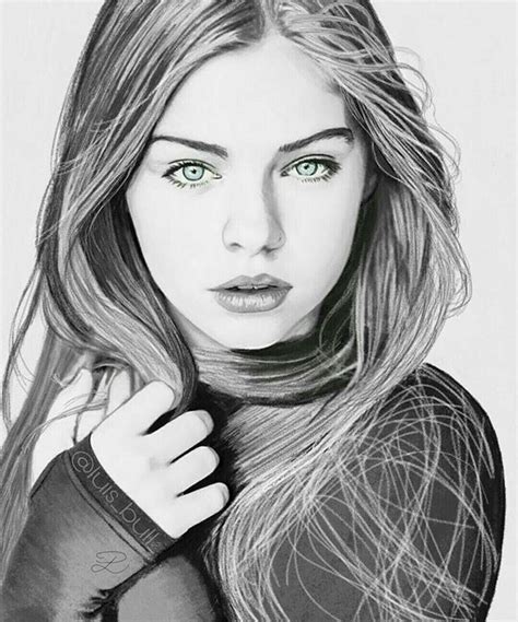 Pin by Hsssss ! on draw | Portrait, Realistic drawings, Portrait sketches