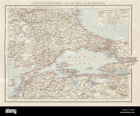 Dardanelles Map : Dardanelles Map High Resolution Stock Photography And ...