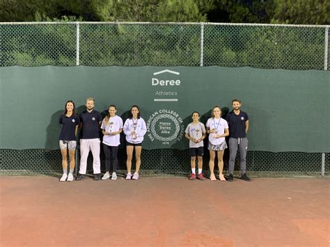 Deree Tennis Academy successfully participated at the E2 Panhellenic tournaments in Souda ...