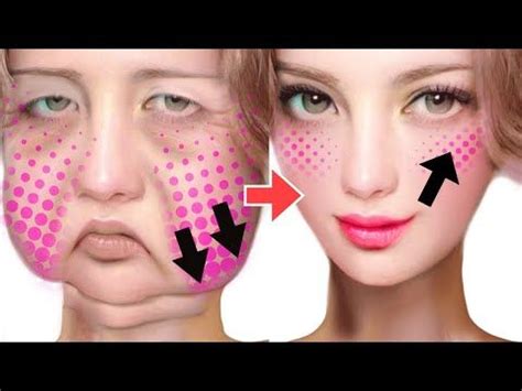100% Effective Exercises to Slim Down Your Face Fast For Beginners! Get Bigger Eyes, Lifted ...