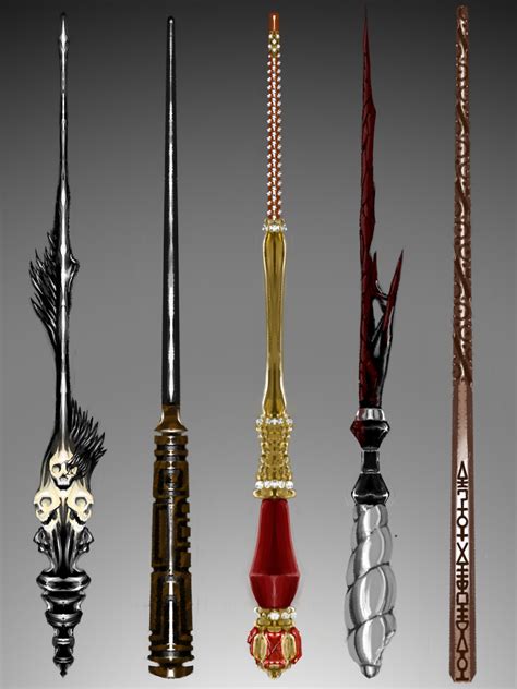 ArtStation - Wand Concept Design: Azkaban Collection, Ollie Mori ...