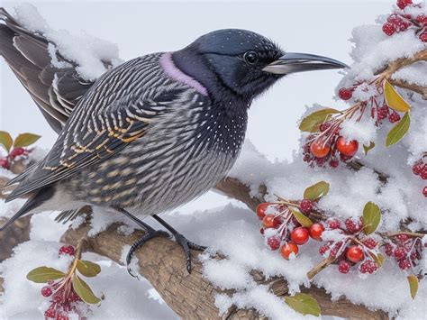 What Do Starlings Eat in Winter While Nesting?