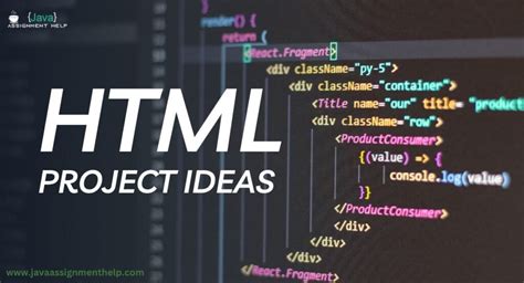 Top 23 + HTML Project Ideas For Beginners - Advance