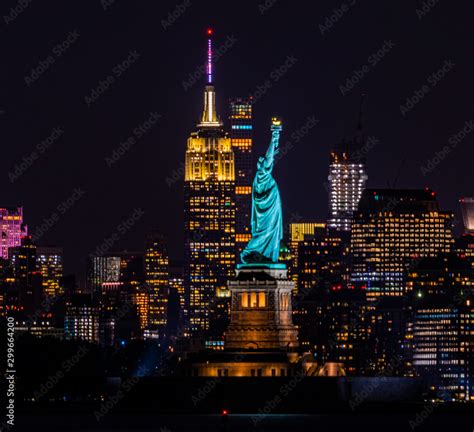 New York City Lights Stock Photo | Adobe Stock