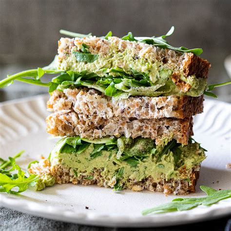 Healthy Green Goddess Tuna Sandwich - Simply Delicious