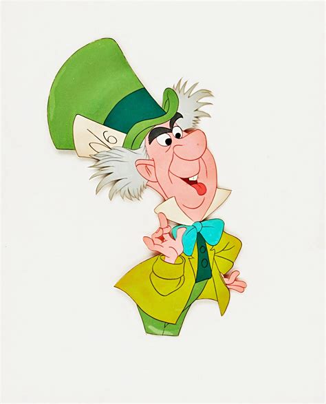 Walt Disney Production Cels - Mad Hatter - Walt Disney Characters Photo ...