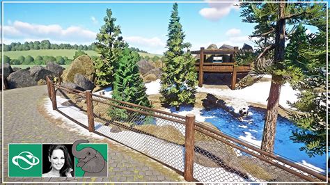 🐘 Arctic Wolf & American Bison Habitat | City Zoo | Speed Build ...