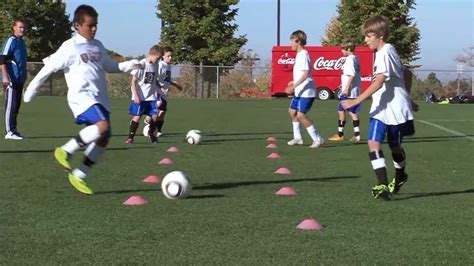 Soccer Training - Passing Drills 1 | Soccer Drills | Pinterest | Drills, Soccer and Soccer training