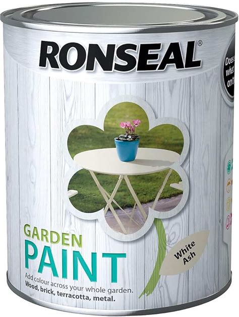 Amazon.co.uk: white fence paint