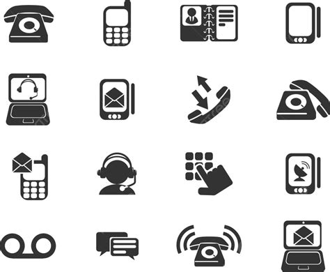 Telephone Icons Telephone Directory Symbol Letter Vector, Telephone Directory, Symbol, Letter ...