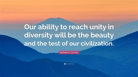 Unity In Diversity Quote