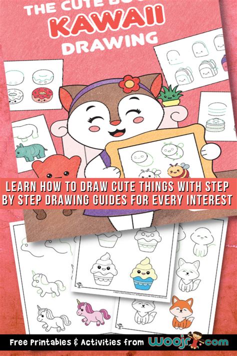 Kawaii Drawing for Kids Tutorials | Woo! Jr. Kids Activities : Children ...