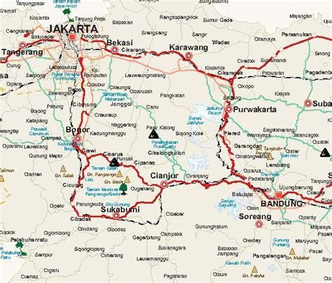 Bogor Map - Indonesia