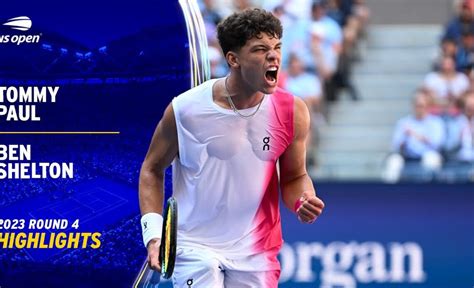 Tommy Paul vs. Ben Shelton Highlights | 2023 US Open Round 4 - VCP Tennis