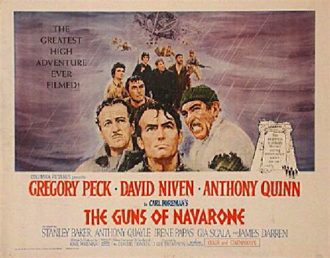 The Guns of Navarone 1961 U.S. Half Sheet Poster - Posteritati Movie Poster Gallery