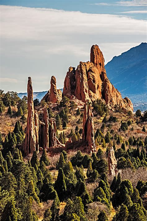 Garden of the gods rock formations Photograph by Paul Freidlund - Fine ...