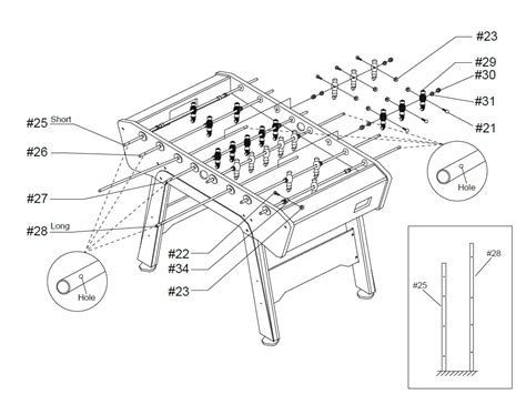 COUGAR Arch Pro Football Table Instruction Manual