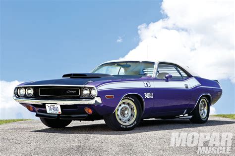 1973 Dodge Challenger Plum Crazy T/A - Bouncing Back - Mopar Muscle