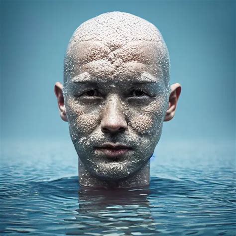 a sculpture made of water in the shape of a human | Stable Diffusion | OpenArt