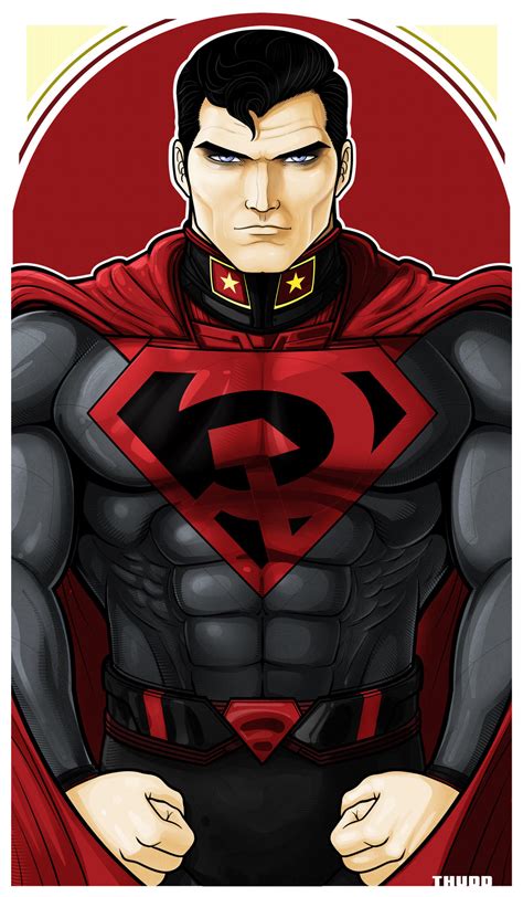 Superman RED SON ICON by Thuddleston on DeviantArt