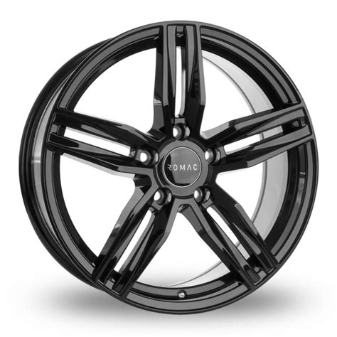 Romac Venom Gloss Black 18" Alloy Wheels - Wheelbase