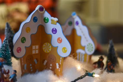 Gingerbread House Village | Green Kid Crafts