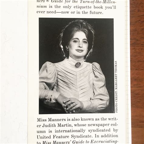 Miss Manners Guide for the Turn-of-the-Millennium by Judith | Etsy