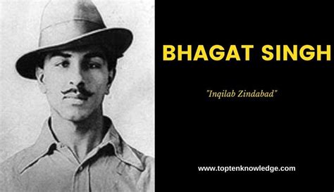 Top 10 Great Freedom Fighters in India - Top Ten Knowledge