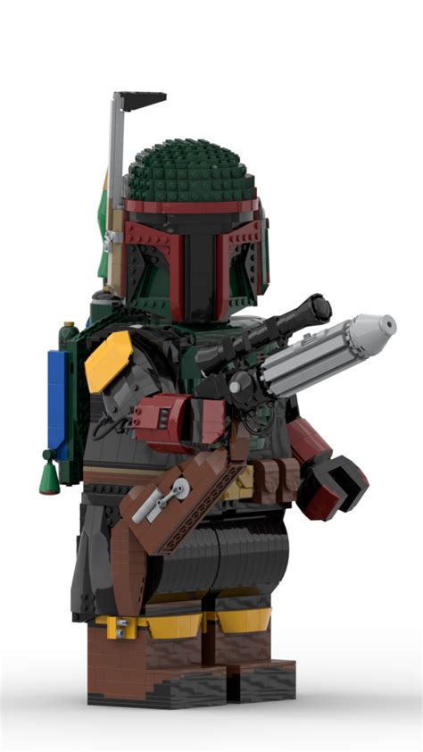 LEGO® instructions Boba Fett Mega Figure (Book of Boba Fett version)