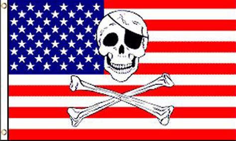 USA Pirate Flag - American Pirate Flag - Pirate Flags - USA Skull ...