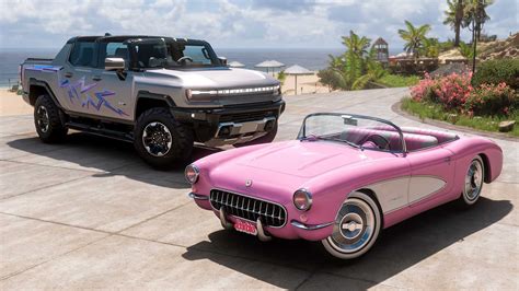 Barbie's Pink Custom Corvette Comes To Life As A Forza…