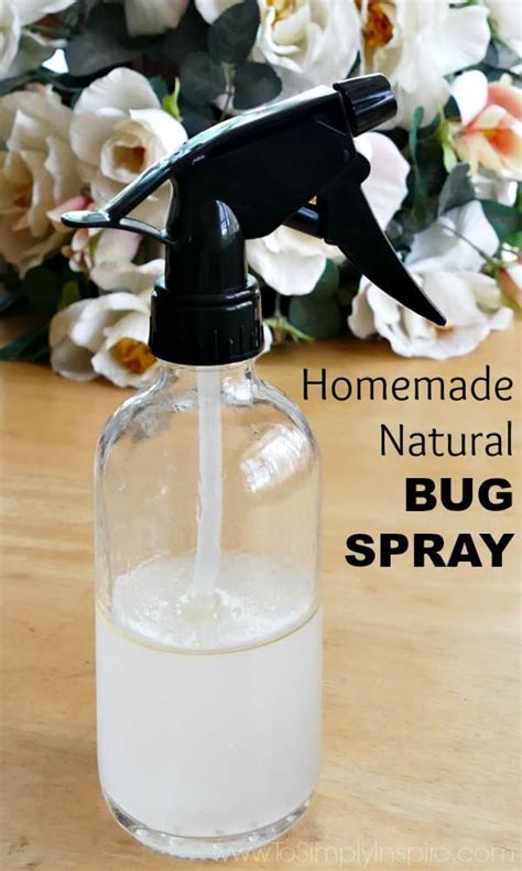 Homemade Bug Spray - To Simply Inspire