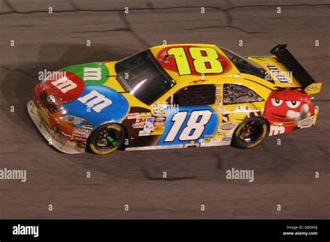 Kyle Busch races during the Daytona 500 at the Daytona International ...