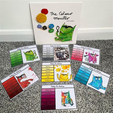 Colour Monster Zones of Regulation _ 💛 I absolutely love the book ‘They ...