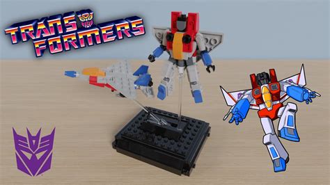 LEGO Transformers G1 Starscream ! Micro scale Decepticon Jet moc - YouTube