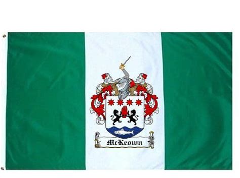 Mckeown Coat of Arms Flag / Family Crest Flag - Coat of Arms