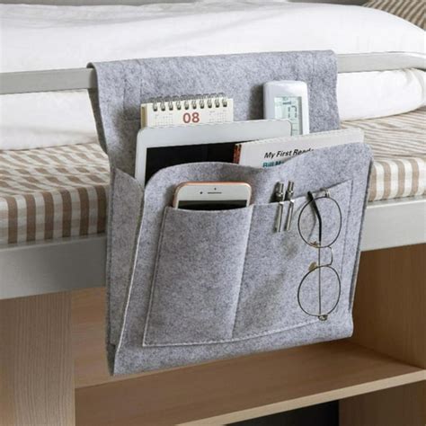 Felt Bedside Storage Hanging, Bedside Storage Pockets Bunk Bed Storage ...